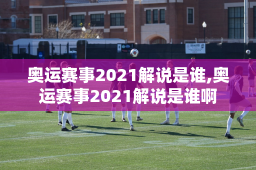 奥运赛事2021解说是谁,奥运赛事2021解说是谁啊