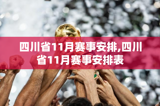 四川省11月赛事安排,四川省11月赛事安排表